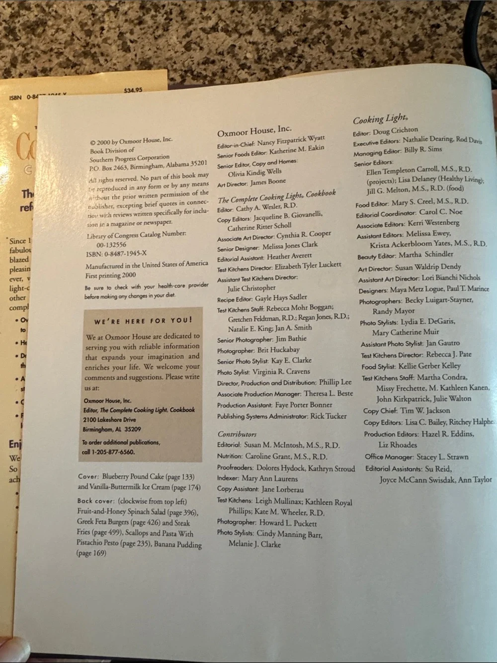 The Complete Cooking Light Cookbook